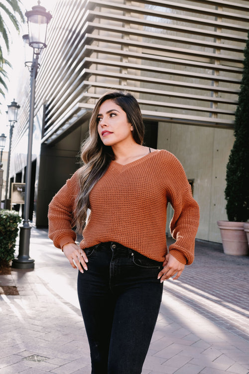 The Ana Knot  Sweater - Flair&Bound