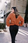The Ana Knot  Sweater - Flair&Bound