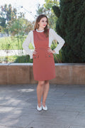 Ana Pocket Overall Dress - Flair&Bound