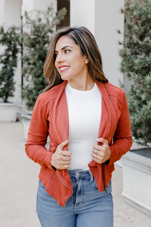 The Lola  Suede Jacket - Flair&Bound