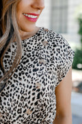 The Layla Leopard Midi Dress - Flair&Bound