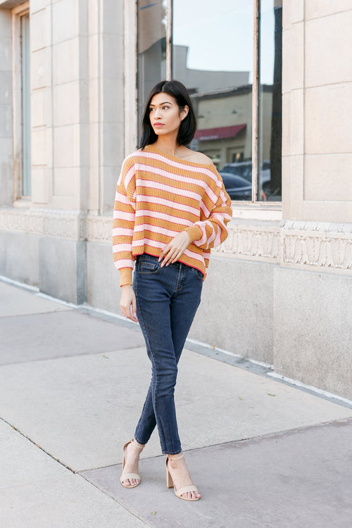 The Devereux Stripe Sweater - Flair&Bound